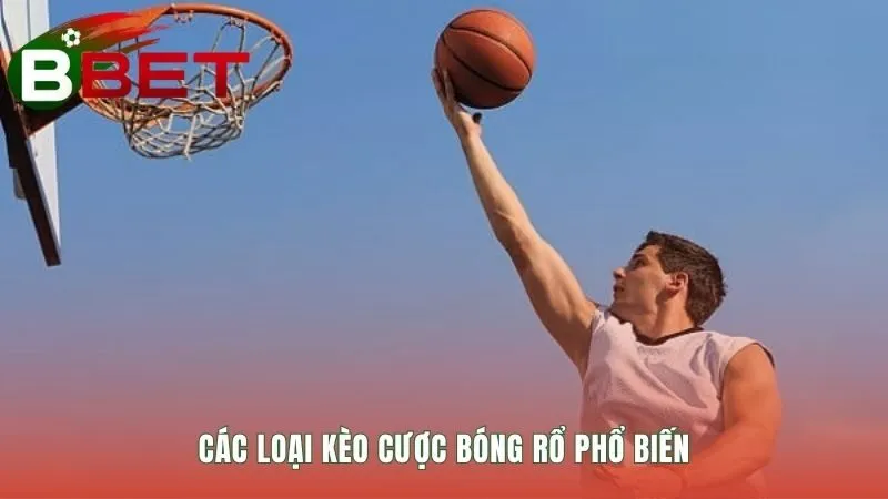 Các loại kèo bóng rổ gồm Handicap Tài Xỉu và Moneyline