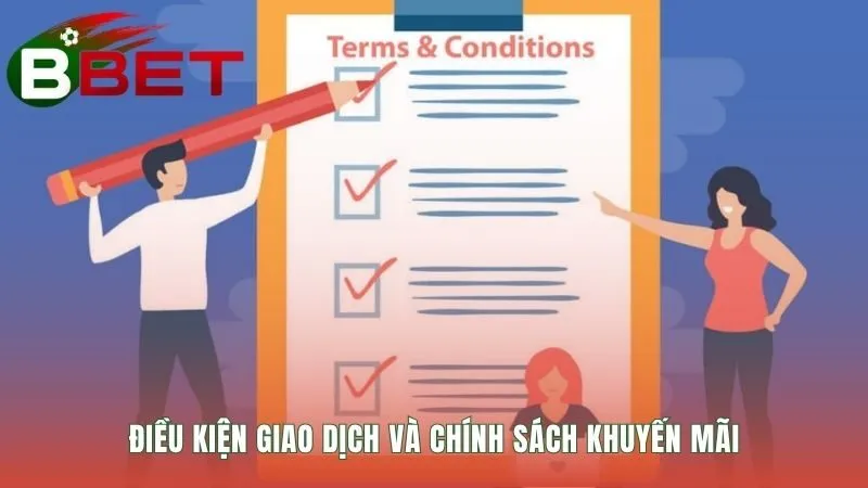 Điều khoản điều kiện giao dịch cần hoàn thành vòng cược