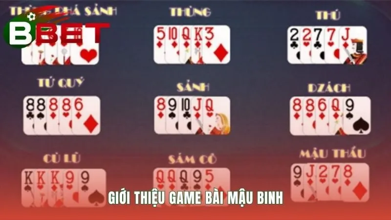 Game bài Mậu binh là thử thách trí tuệ sắp xếp 13 lá bài