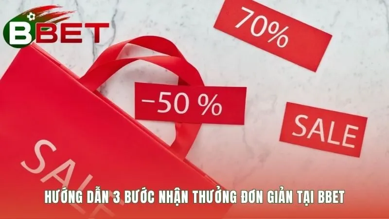 Hướng dẫn nhận thưởng minh bạch chỉ với 3 bước thao tác