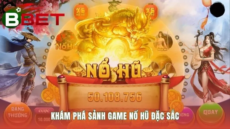 Sảnh game Nổ Hũ tập hợp hàng trăm trò chơi chủ đề đặc sắc