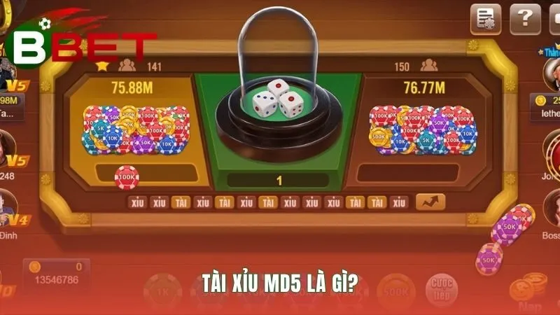 Tài xỉu MD5 dùng mã hóa một chiều để khóa trước kết quả