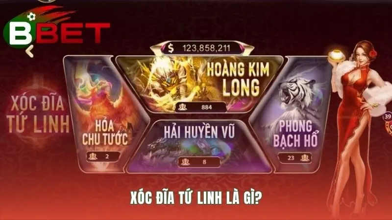 Xóc đĩa Tứ Linh thay thế đồng xu bằng bốn linh vật độc đáo